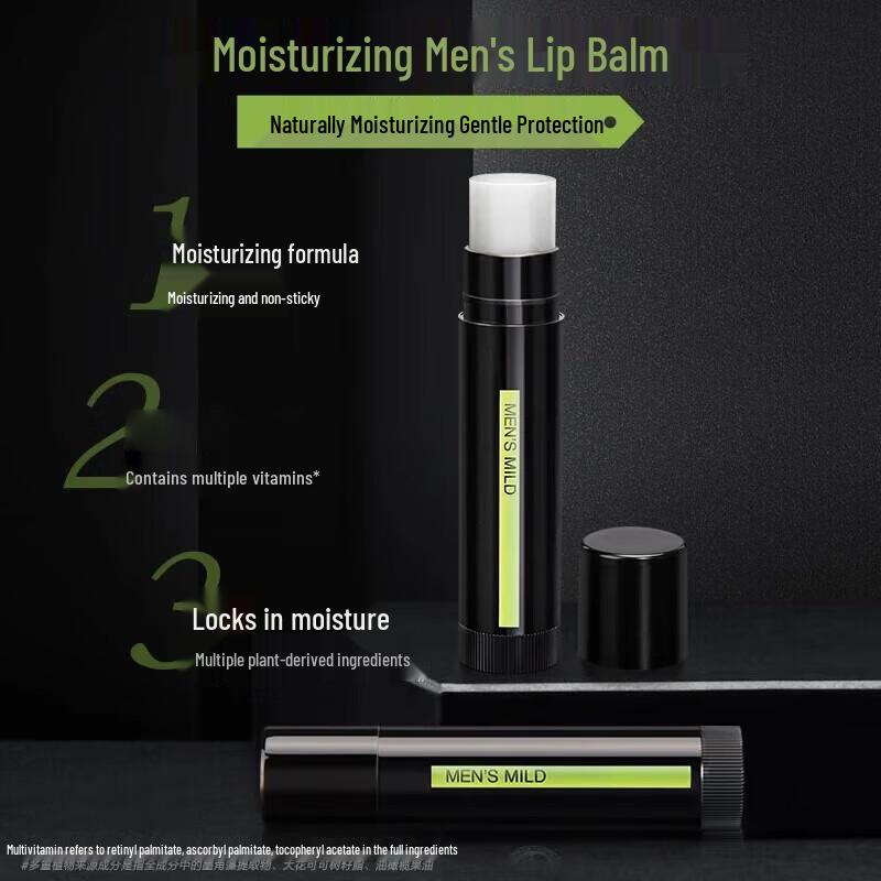 Mentholatum Men's Moisturizing Lip Balm