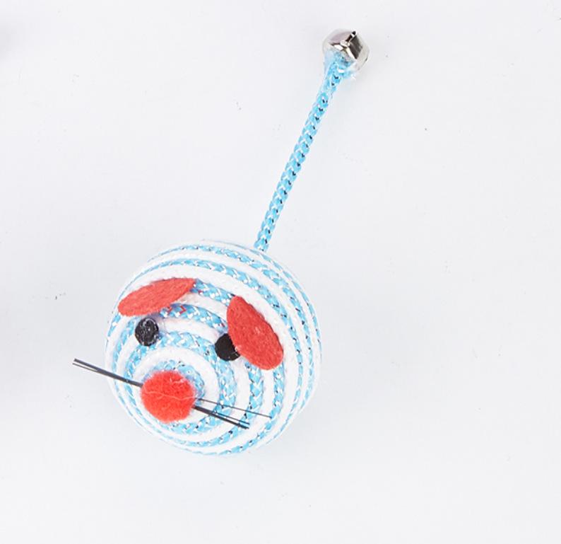 Colorful Winding Mouse Cat Toy - Miniature Pet Supplies