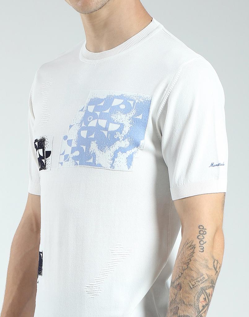 Herren Regular Fit Bedrucktes T-Shirt | Halbarm | Rundhalsausschnitt | Freizeit-T-Shirt für Herren