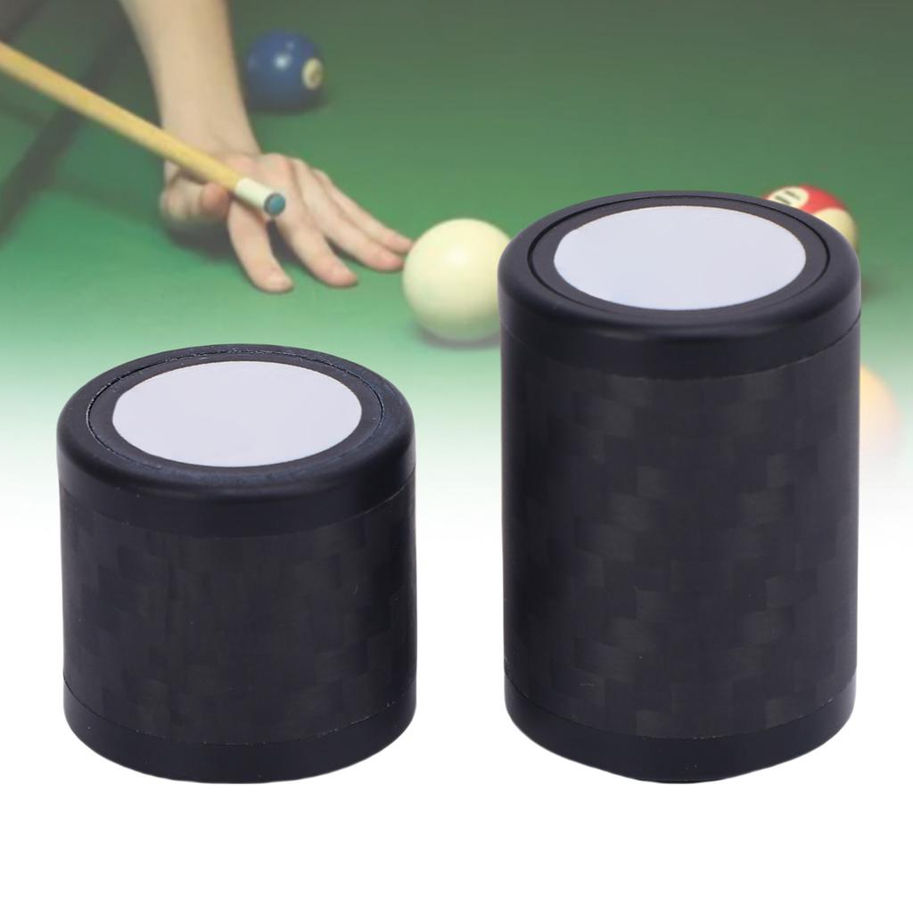 Pool Cue Joint Protector Carbon Fiber Compact and Lightweight Pool Billiard Cue Joint Protector