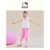 Melody Girls' Summer Outfit Set 2025 New Stylish Pink Children's Summer Clothes Cartoon Girl Two-Piece Set