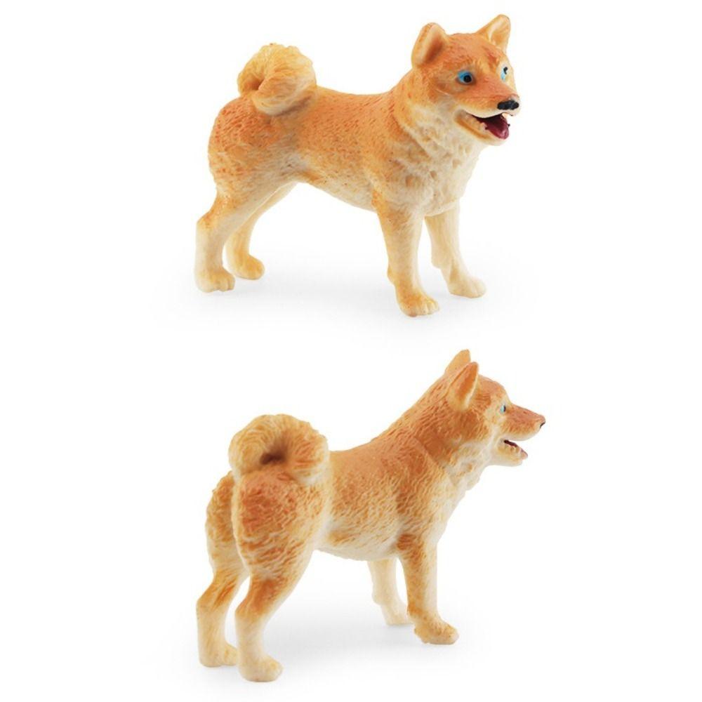 Golden Retriever Mini Dog Figurines Puppy Figures Dog Action Figure Dog Animals Model  Kids Gift