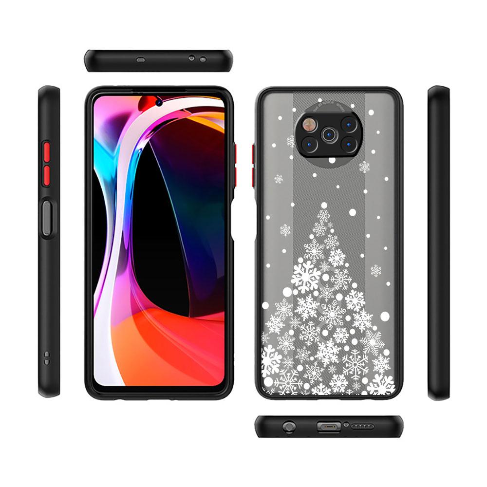 Merry Christmas Case For Xiaomi Mi Poco X3 NFC M3 11 10 12 9T 11T 10T Pro Note 10 Lite Matte Hard Phone Covers