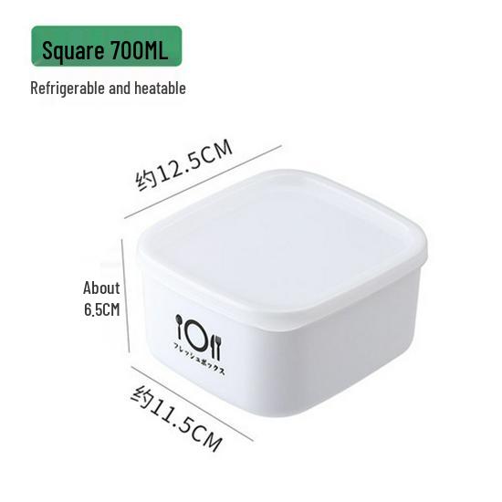 

Герметичный пластиковый контейнер для хранения продуктов с крышкой для холодильника и ланчей 1-2 Liters