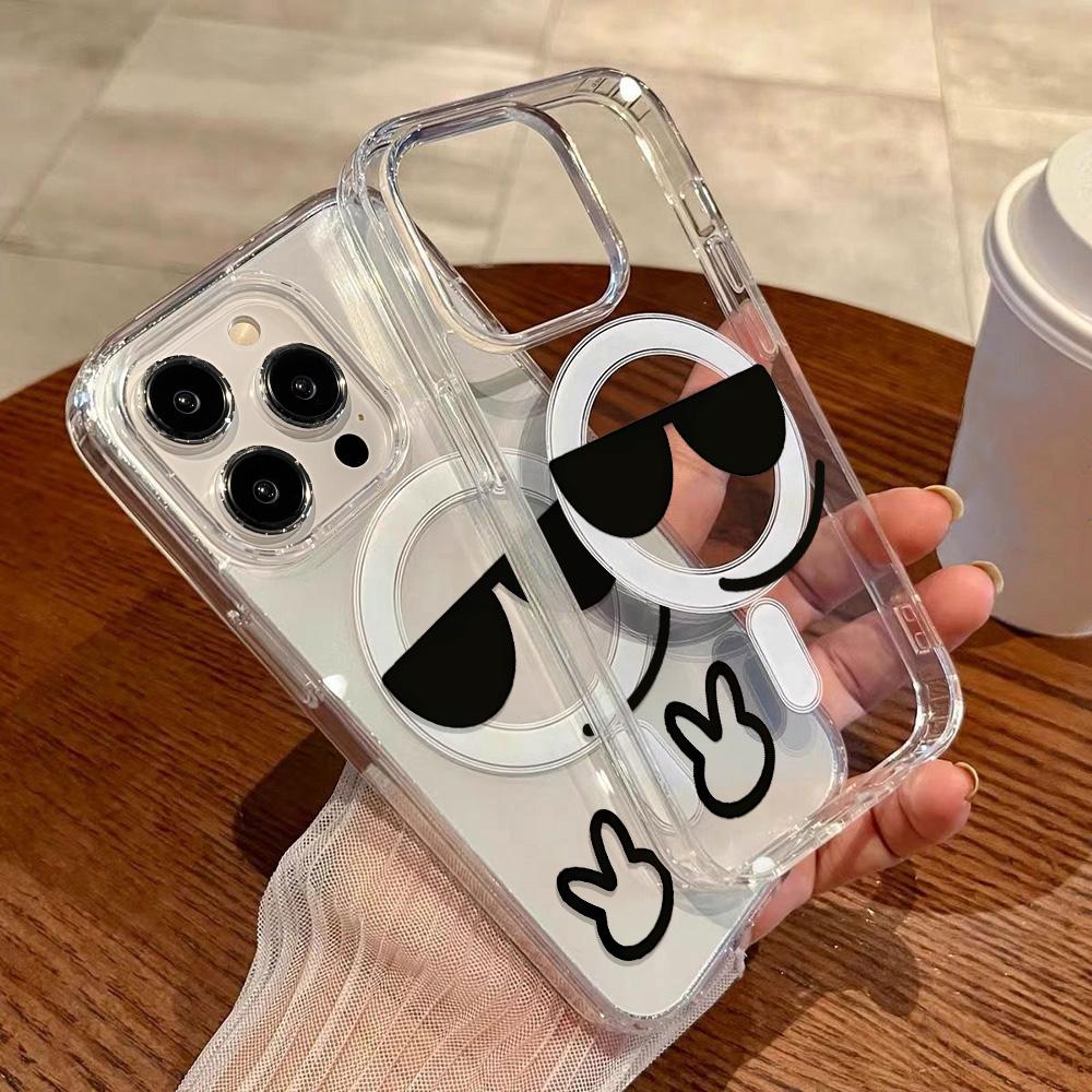 Magnetic Phone Case for iPhone 12 14 16 17 Pro 17 16 15 14 13 12 Pro Max  12 13 14 15  16 High Quality Shockproof Shell Full Protection Cute Style