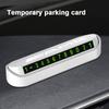 1Pcs Car Temporary Parking Card Sticker Phone Number Card Plate For Mercedes-Benz AMG C500 C200 C300 A B C E GLA CLA GLK GL ML GLE W204 W205 W203 W211