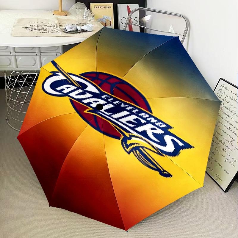Cleveland Lights Shadows Umbrella Folding umbrella, automatic umbrella 8-Frame for Travel, camping Use Gift for Halloween Christmas
