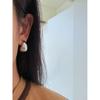 Niche Style Drop-Shaped Fashion Metal Cold Style Earrings