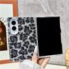 Bling Diamant Leopard Stil Hülle Für Samsung Galaxy Z Fold 8 Ultra Fold7 Fold 6 5 4 Sexy Luxus Glitzer Beschichtung Schutzhülle