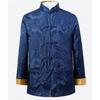 Traditional Chinese Tang Clothing Outer Jacket For Men With Doublesided Wear And Pocket Decor Perfect For Autumn