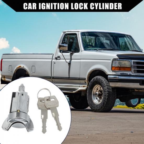 Ignition Switch Lock Cylinder W 2 Keys for Ford B600 F150 F250 E150 Econoline