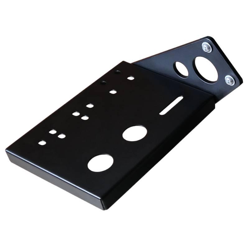 8VRS Sim Racing Rig Triangle Plate + Integrated Sequential Shifter & Handbrake Panel