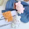 New Creative Pillow Bunny Plush Toy Grab Machine Doll Cute Bear Doll Keychain Bag Pendant