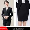 Women's Wrinkle-Free Professional Long-Sleeve Suit Set