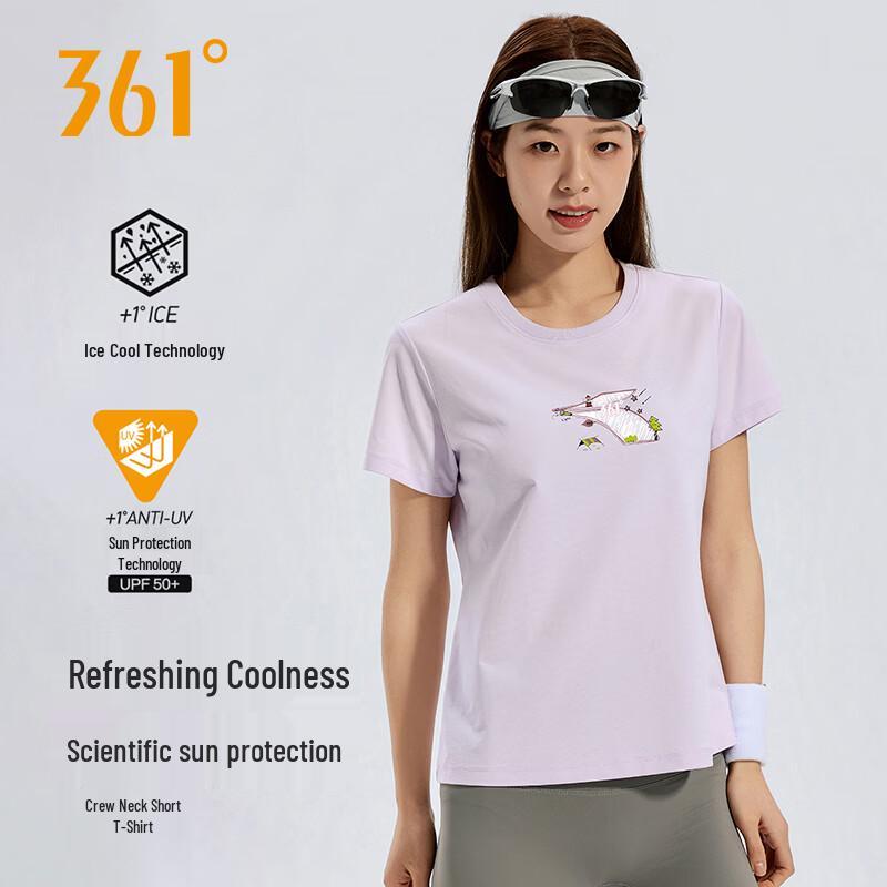 Camiseta Deportiva de Protección Solar Refrigerante para Mujer 361°