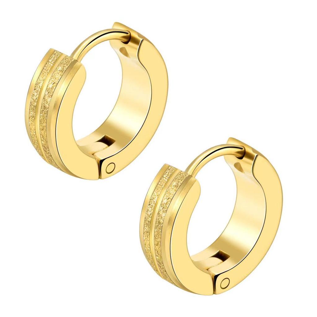 Trendy Frosted Ohrclips für Männer & Frauen: Stilvolle Accessoires ohne Piercing