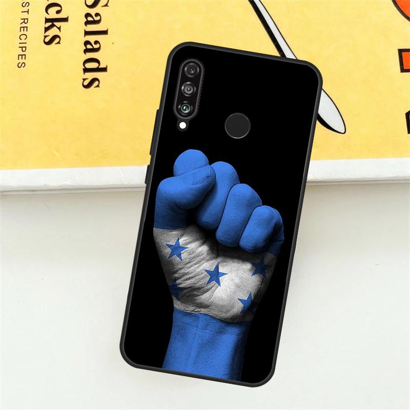 Honduras Flag For Huawei Nova 9 10 SE 7i 8i 11i 12i 12s Y73 Y72 Y61 Y91 Y90 Y70 P30 P40 Lite Y60 Pro Case