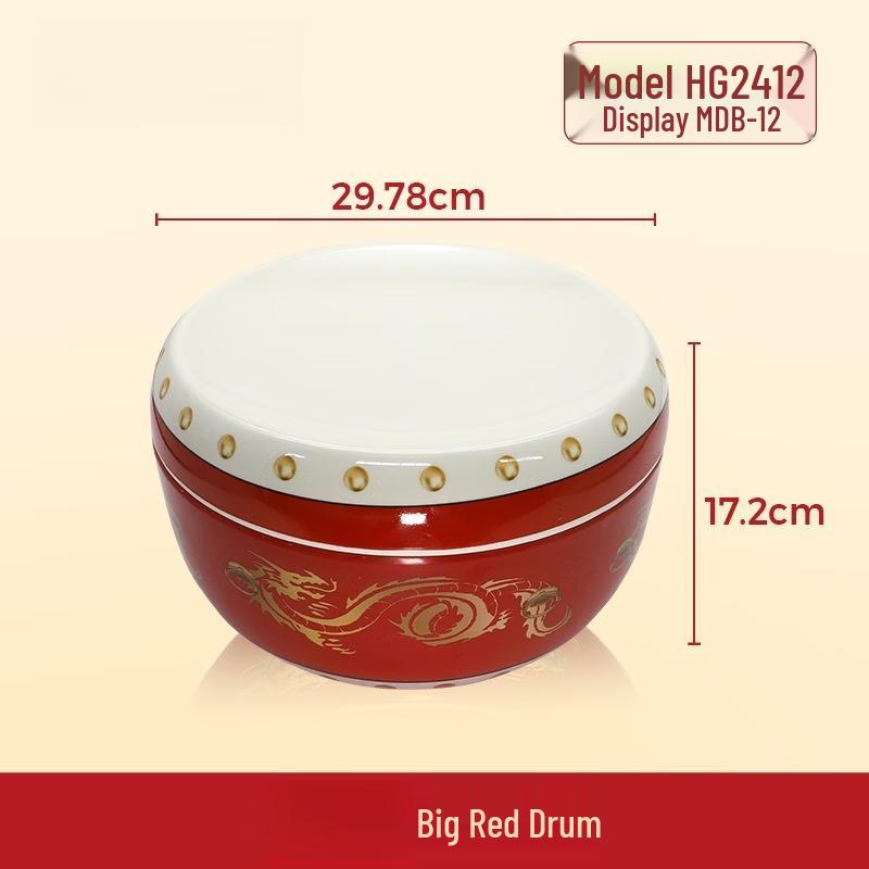 Dragon Pattern Melamine Hotpot Serving Plate