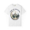 Carry The Wild Within T-shirt | Crescent Moon Mountain Forest Design