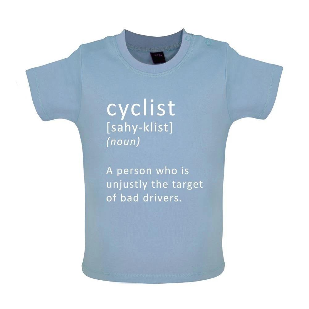 Fun Definition Cyclists - Kids Baby Kids Boys Girls Unisex T-Shirt / Bodysuit - Bicycle Bike 120