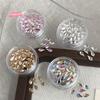 30Pcs Irregular-Shaped Drill Nail Art Rhinestones 3D Crystal Pearl Stones for DIY Manicure Decorations Accessories