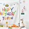 Korean Style Celebrity Birthday Decor Banner for Kids' Parties
