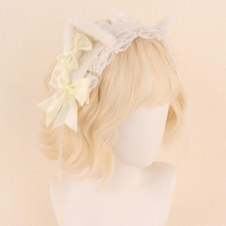 Stylish Anime Kitten Hair Hoop Eye-catching Headpiece Headwear for Stage Halloween Cosplay Role Play