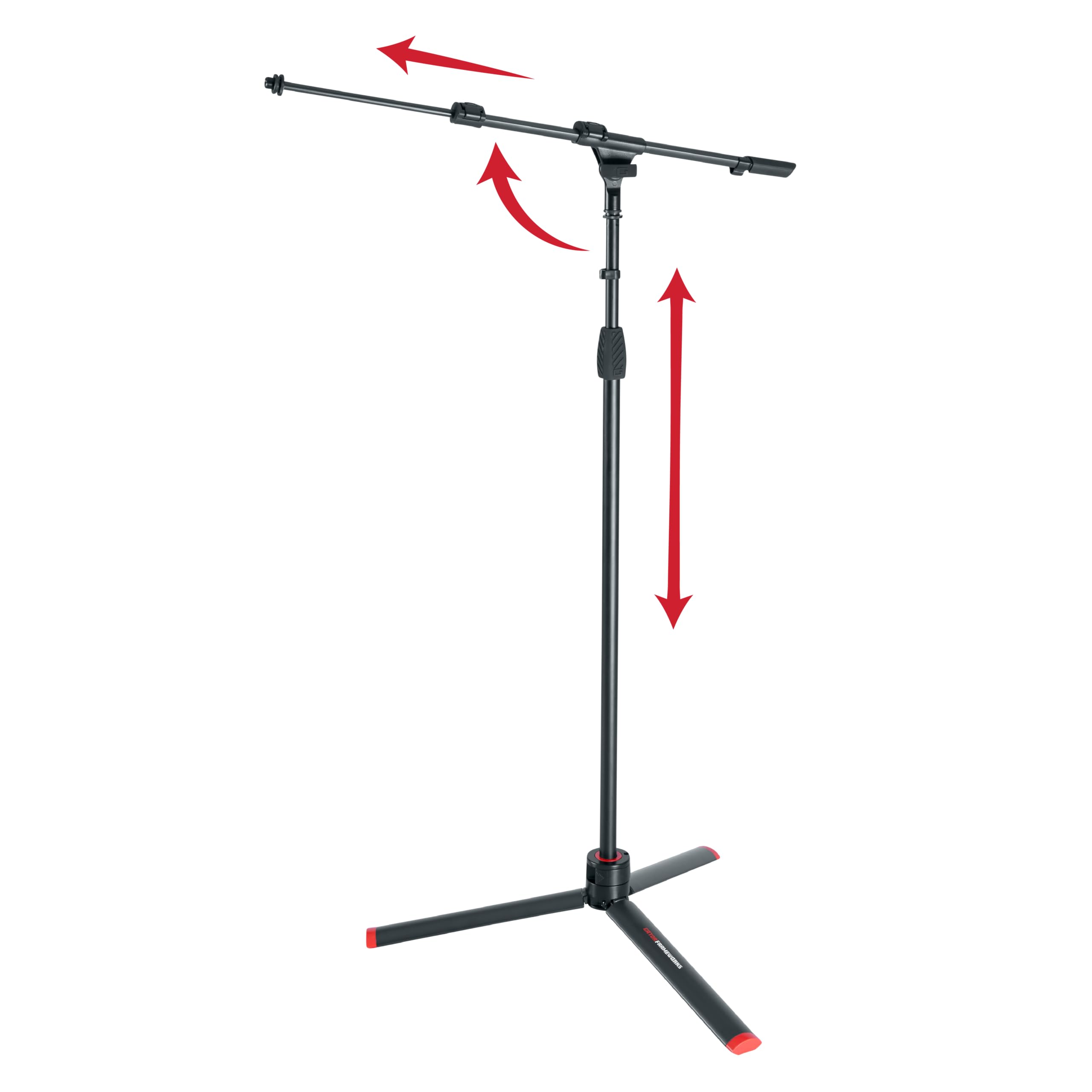 

GATOR Frameworks Gator Frameworks Microphone Stand ID Series with Telescopic Boom Arm GFW-ID-MIC []