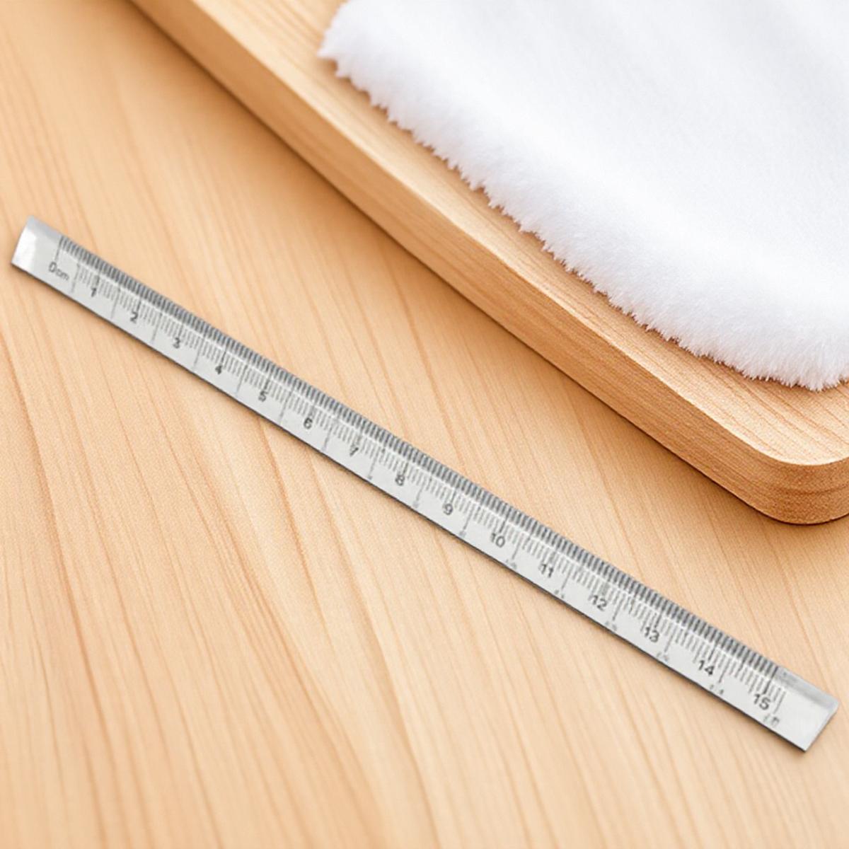 Прозрачная треугольная линейка Школьные Офисные Принадлежности Хрустальная Треугольная Линейка Двусторонняя Шкала Чертежный Измерительный Инструмент