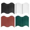 Decorative Garden Border Black Garden Edging Borders Elegant Garden Design Protective PP Material Sleek Tidy Appearance