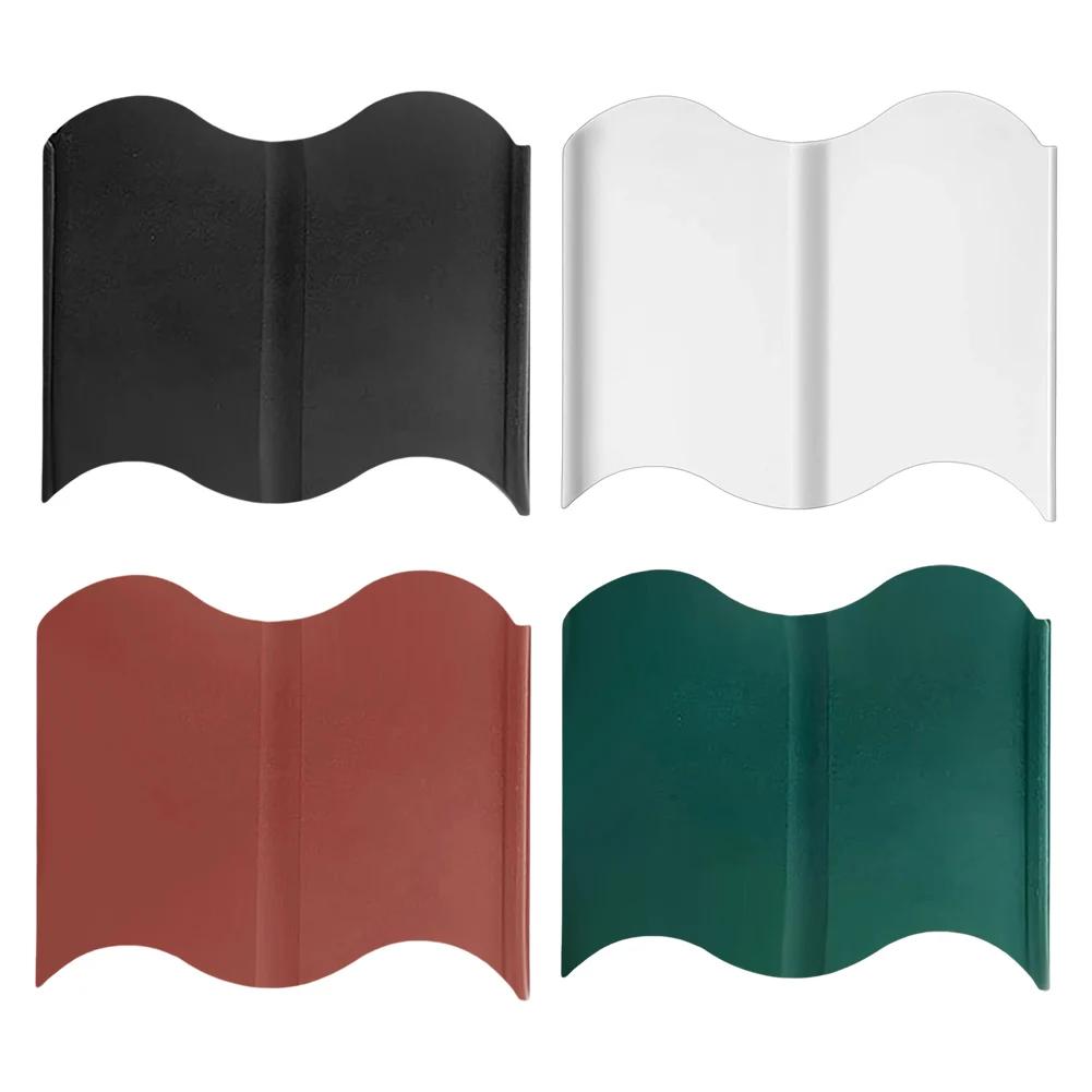 Decorative Garden Border Black Garden Edging Borders Elegant Garden Design Protective PP Material Sleek Tidy Appearance