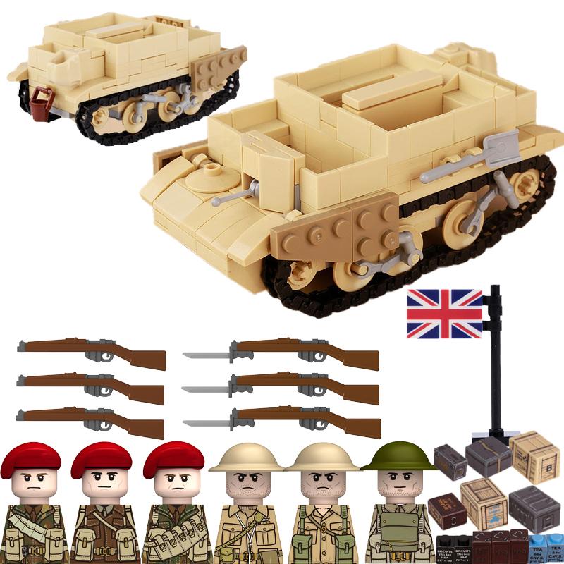 High-Quality Moc Army style Armored combat vehicle High-Quality Car High-Quality Building High-Quality Blocks High-Quality British High-Quality