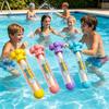 Water Sprayer Pull-out Type Cartoon Shape Kids Water Toy Reusable with Round Handle Sprayer Toy for Pool Games