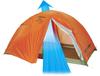 DUNLOP Outdoor Tent Compact Alpine Tent 2 Person Double Entrance Orange DL20A4S (ORG)