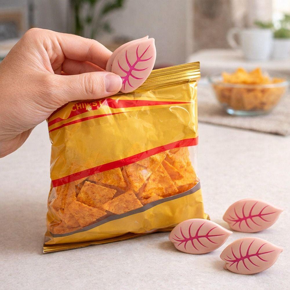 Plant Sealing Clips Portable Packaging Bag Sealing Clips New Refrigerator Magnets