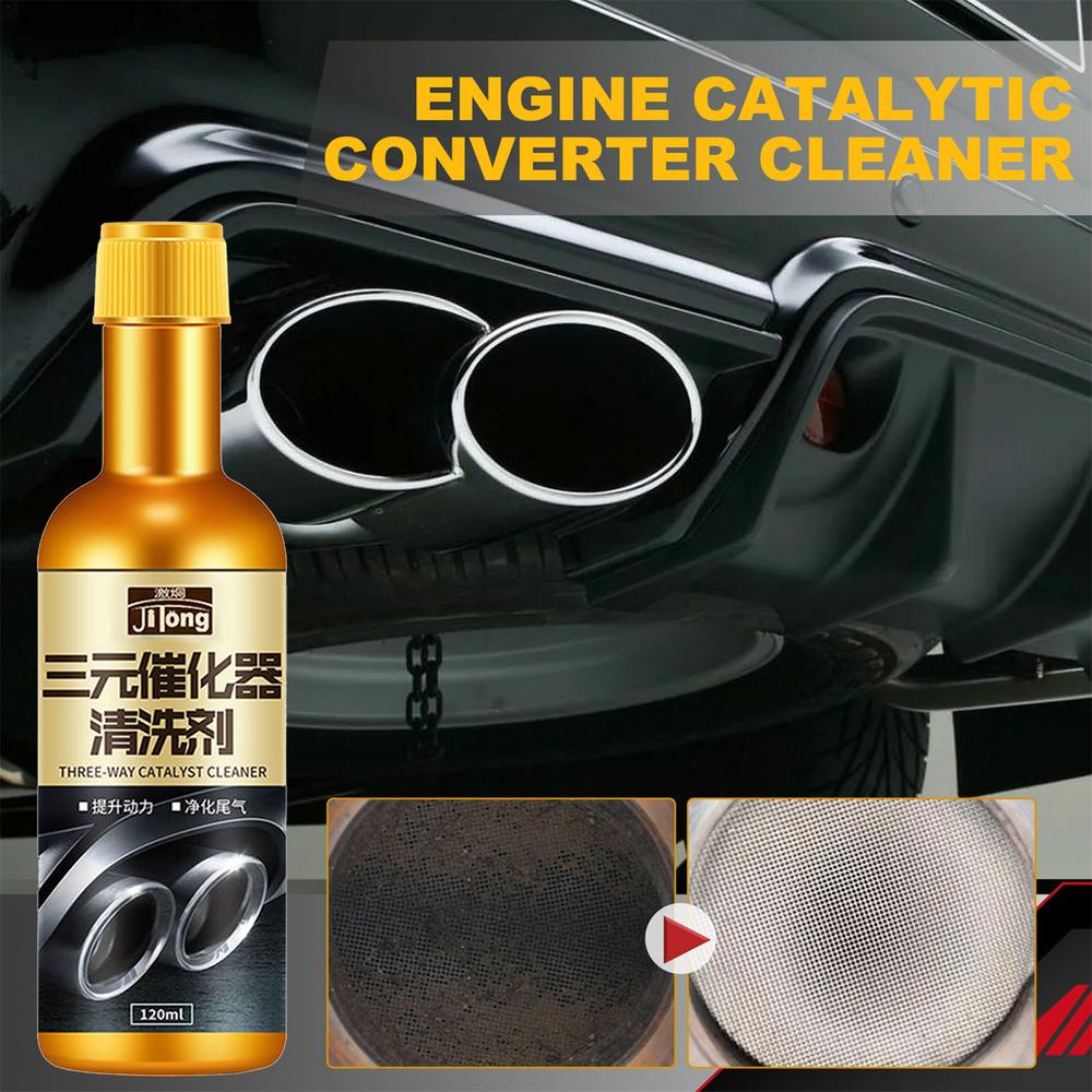 120ml Car Catalytic Converter Cleaner Deep Cleaning Multipurpose Engine Carbon Deposit Remove Automobile Cleaning Agent