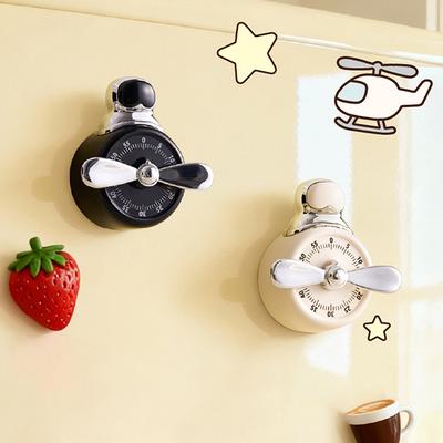 Kuchyňský časovač s magnetickým uchycením, Elegantní vintage odpočet 60 minut a zvukový alarm, Odpočítávací časovač pro vaření, kancelář