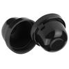 Headlamp Waterproof Cap 2pcs 70mm Car LED Bulb Headlight Rubber Waterproof Dustproof Ceiling Cover Cap