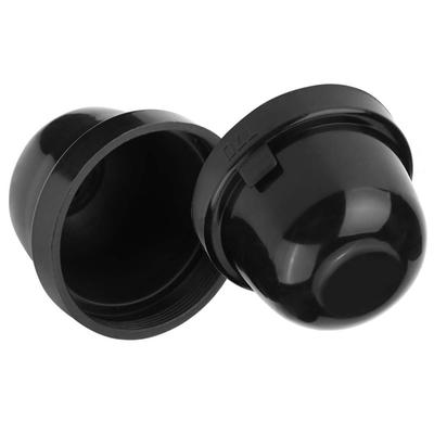 Headlamp Waterproof Cap 2pcs 70mm Car LED Bulb Headlight Rubber Waterproof Dustproof Ceiling Cover Cap