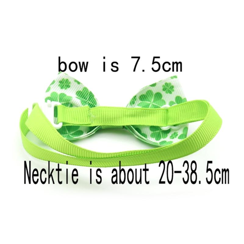 Dogs Flower Collar Festive Shamrocks for Small Medium Girl Dogs Cats Dog Collar Necklaces Flower Costumes