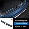 LINNUNU Car Trunk Sill Guard Protector Rear Bumper Stainless Steel Plate Cover For Geely MONJARO KX11Manjaro 21-2023 Accessories