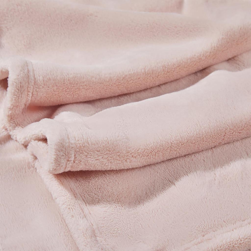 Lattefine Doppelt Waschbare Mikrofaserdecke Geeignet für Alle Flanelldecke, Groß, Warm, Leicht, Decke, Antistatisch, Jahreszeiten, Camping, (Rosa,
