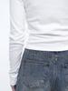 Chaenseseunoi Slim Fit Open Neck Long Sleeve White/W251Tp08Wh