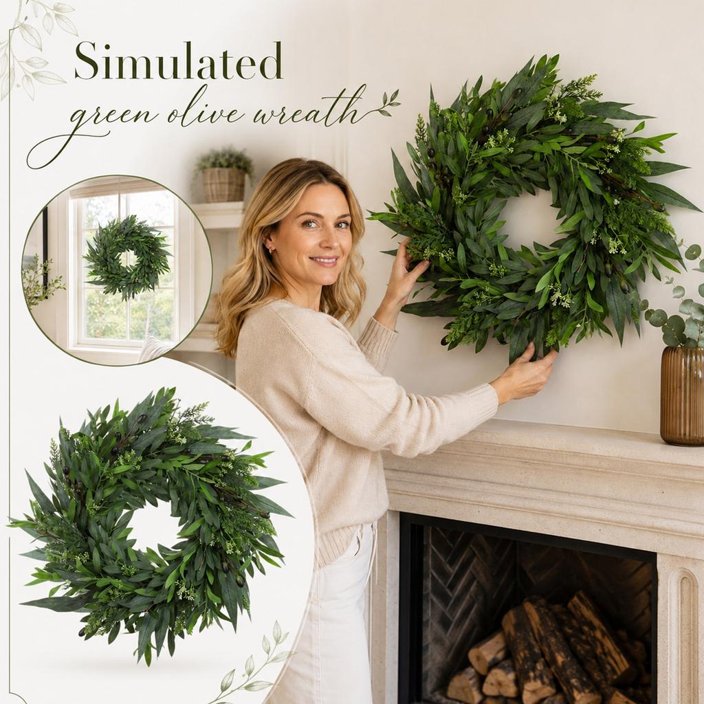 Wreath Front Door Decoration for Spring Welcome Home Decor