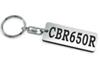 CBR650R Double Ring Acrylic Original Keychain for Exterior Custom and Accessories A-684-2 Silver/Black Muffler, Handlebars, Parts, Mirrors, Parts,