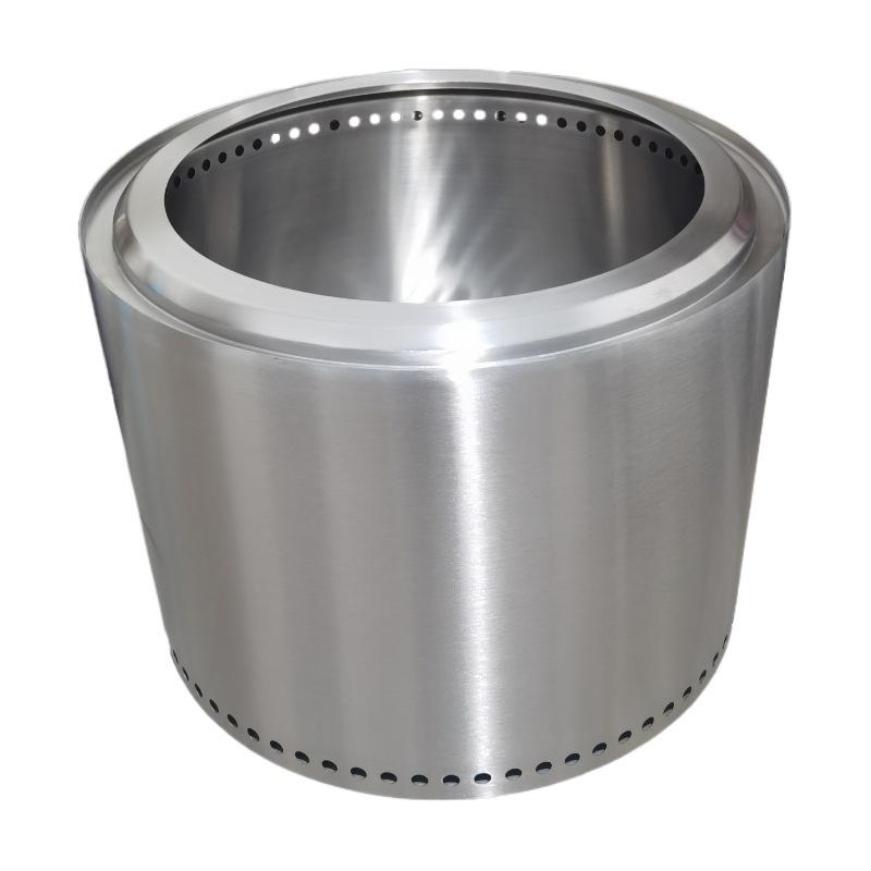 Collapsible Smokeless Firewood Camp Stove - Portable, Customizable, Outdoor Bonfire & Barbecue