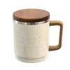 Sabu Blowin Woody Stainless Steel Thermos 423604 Mug, Ivory, 400ml,