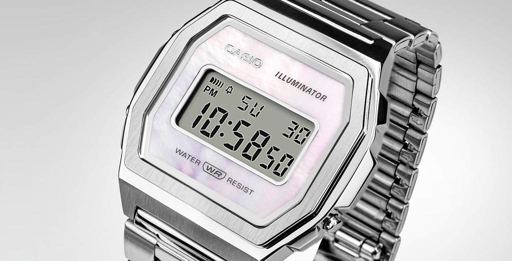 Casio Collection Premium Vintage Quartz Men's Watch, Silver, Vintage.