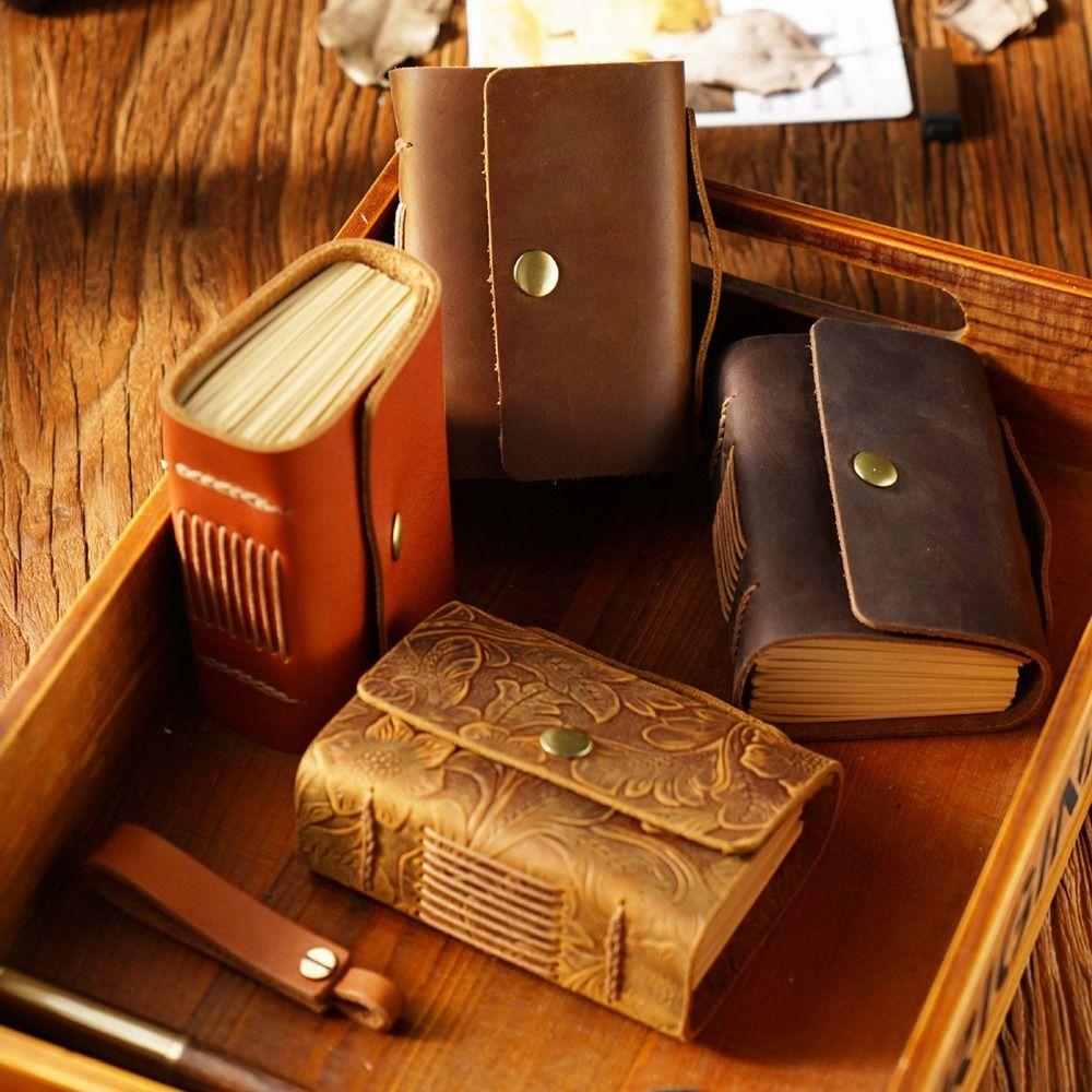 

Альбом для рисования из крафт-бумаги, мини-ручная учетная книга, утолщенный карманный блокнот, дорожные записи