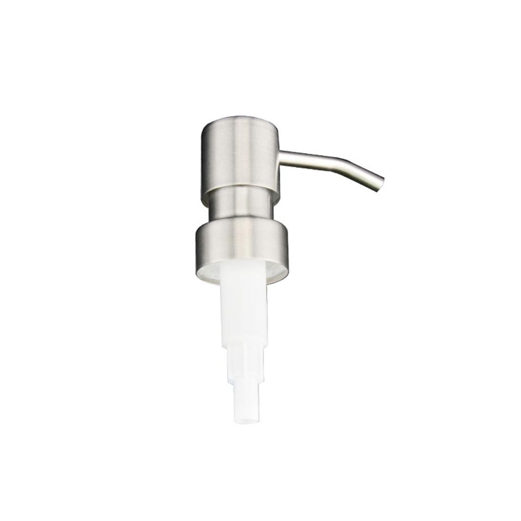 Accurate Liquid Discharge Lotion Dispenser Pump Head 304 Stainless Steel Replacement for Shampoo and Soap Dispensers